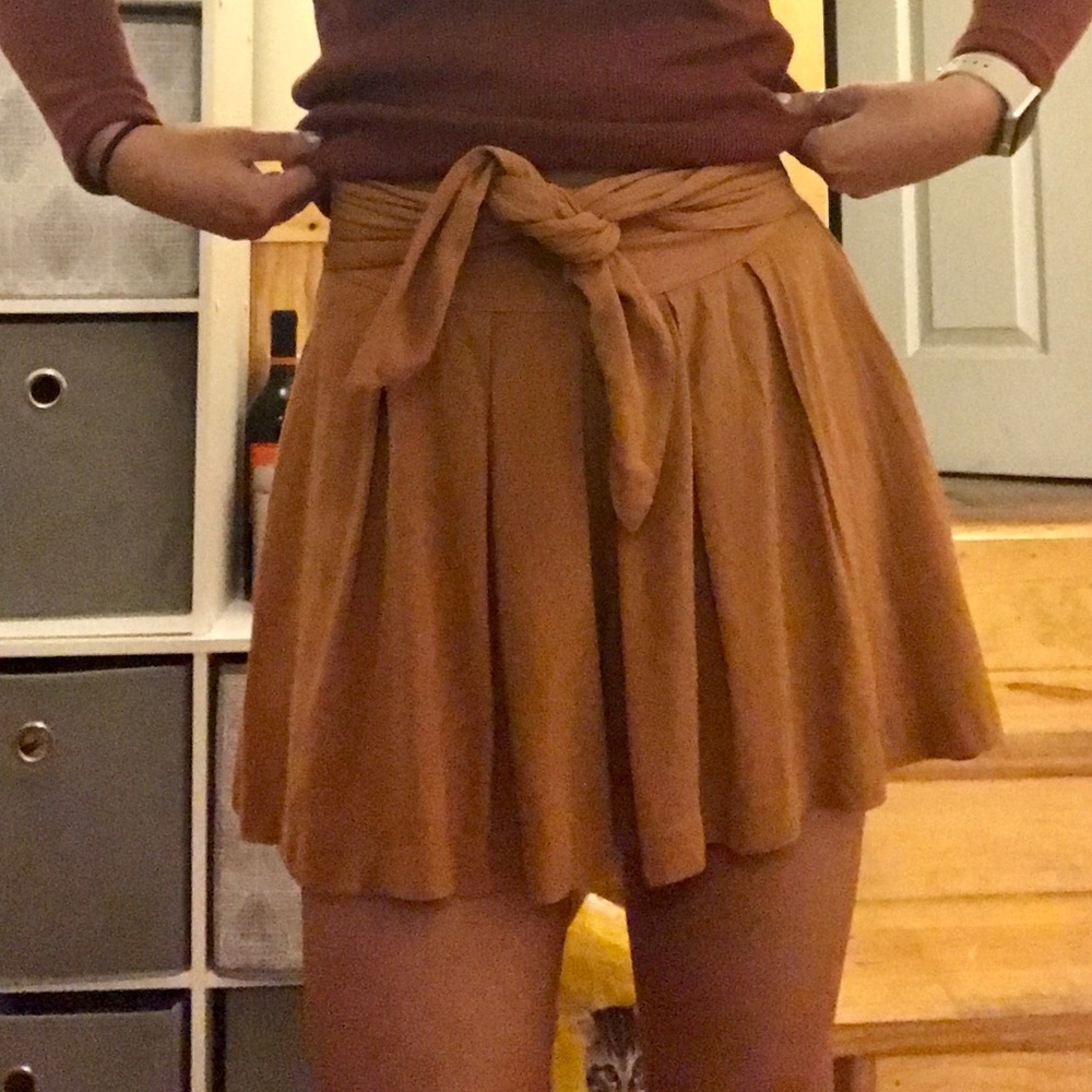 Yellow Gold Skort